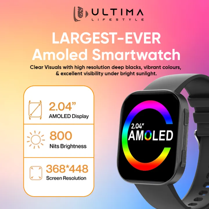 Ultima%20Nova%20Pro%20with%202.04"%20Amoled%20Display,%20Bluetooth%20Calling%20Smartwatch,%20IP68%20Waterproof,%20Always%20On%20Display%20with%20Zinc%20Alloy%20Meta%20Frame%20Smart%20Watch%20-%20Image%205