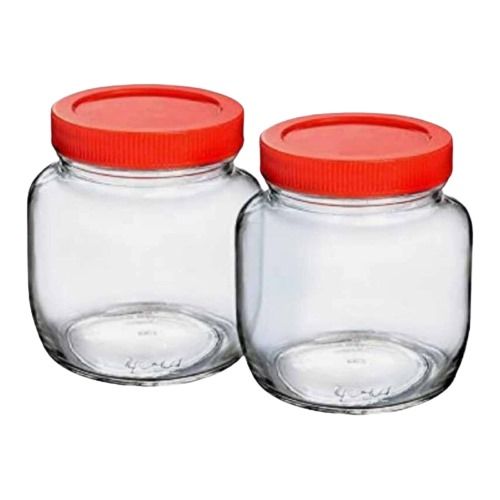 Small%20Glass%20Jar%20with%20Plastic%20red%20Lid%20for%20Kitchen%20Storage%20250ML-(Set%20Of%204)%20-%20Image%203