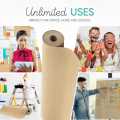 Battawala || 26 Inch 5 Meters Eco Kraft Natural Brown Paper Roll || 100 GSM || Perfect for Packing, Wrapping, Crafting, Shipping & DIY Projects || Unwaxed and Uncoated. 