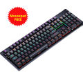 R8 1035 Professional Gaming Mechanical Keyboard | Blue Switch | 104 Keys | Background Lighting System. 