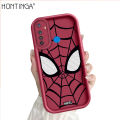 Hontinga for Realme 5 5S 5I 6I Back Cover Spider-Man Pattern Ladder Soft Camera Protection Rubber Phone Case. 