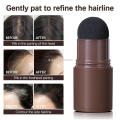 Asinrn ERosIon Black Brown Hairline Powder Waterproof Hair Dye Contour Stick Instantly Conceals Hair Root Forehead Clavicle Face Shadow Makeup. 