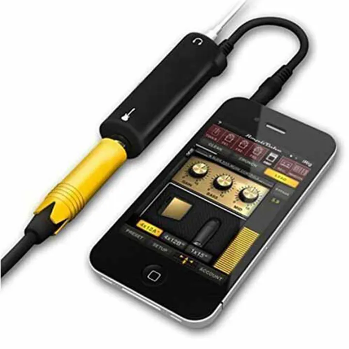 Guitar link cable adapter audio interface converter guitar pedal ...
