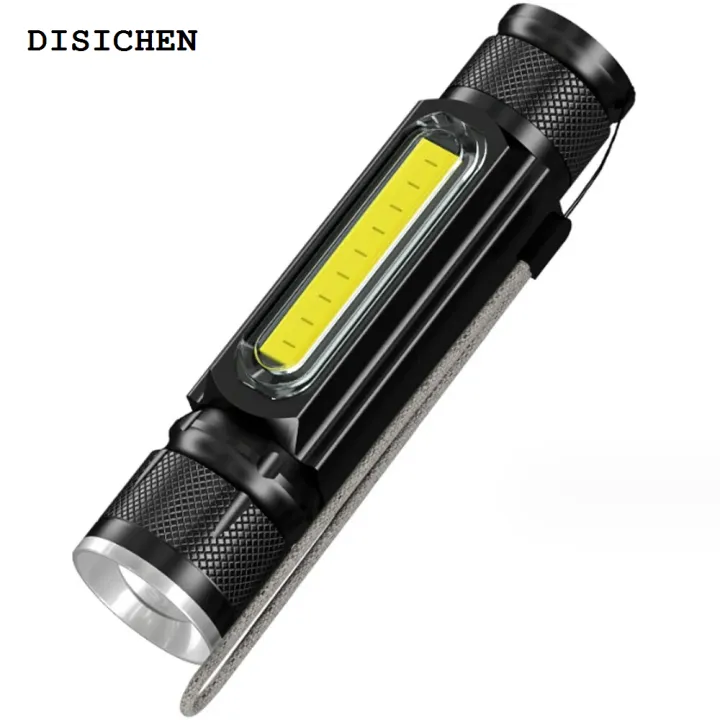 DISICHEN%20Fashion%20High%20Power%20Led%20Flashlights%20Camping%20Rechargeable%20Flashlight%20Portable%20COB%20Outdoor%20Zoom%20Fishing%20Lighting%20Lights%20Strong%20Light%20-%20Image%206
