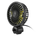 Car Cooling Fan, USB Backseat Auto Rear Seat Fan 3 Speed Vehicle Clip Fan for Car Vehicle Truck Van SUV RV Boat Bus. 