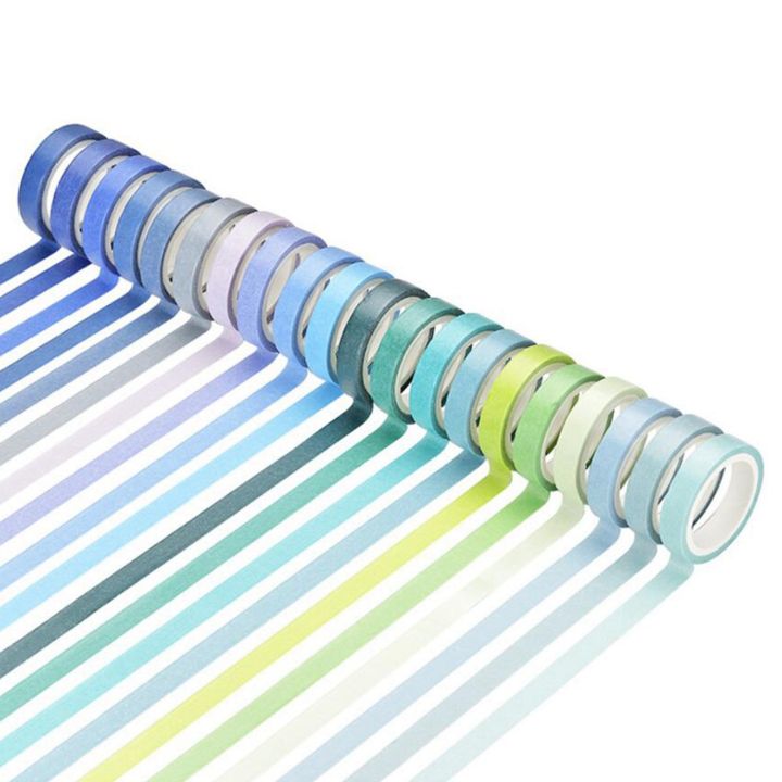 120%20Pcs%20Basic%20Solid%20Color%20Washi%20Tape%20Rainbow%20Masking%20Tape%20Decorative%20Adhesive%20Tape%20Sticker%20Scrapbook%20Diary%20Stationery%20-%20Image%208