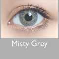 Purecon Natural Eyes Misty Grey Contact Lenses -3.00. 