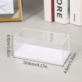 1:64 Scale Car Model Display Box Transparent Acrylic Dustproof Case Hard Cover Collectible Miniature Figure Toy Protection. 
