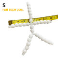 20/15CM Doll Skeleton Joint Plush Toy DIY Socket Flexible Armature Doll Parts Eatop. 