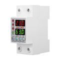 FORIDE SVP-716 220V Adjustable Self-Resetting Voltage Protection Meter Current Limit Protector LCD Digital Display 40 (A). 