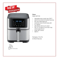 Baltra airfryer Falcon BAF 106 Smart WiFi Air Fryer – 8L Capacity, 1800W, 360° Rapid Air Technology. 