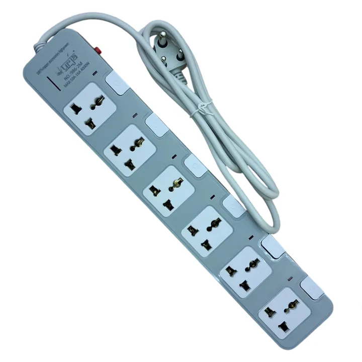 Urja%20(986-2M)%206-Port%204000W%20Electrical%20Surge%20Protector%20with%20Individual%20Switches,%20Universal%20Extension%20Multiplug,%20Safety%20Shutters,%20LED%20Indicator,%201.5m%20Cable%20for%20Home%20&%20Office%20Use%20-%20Image%208