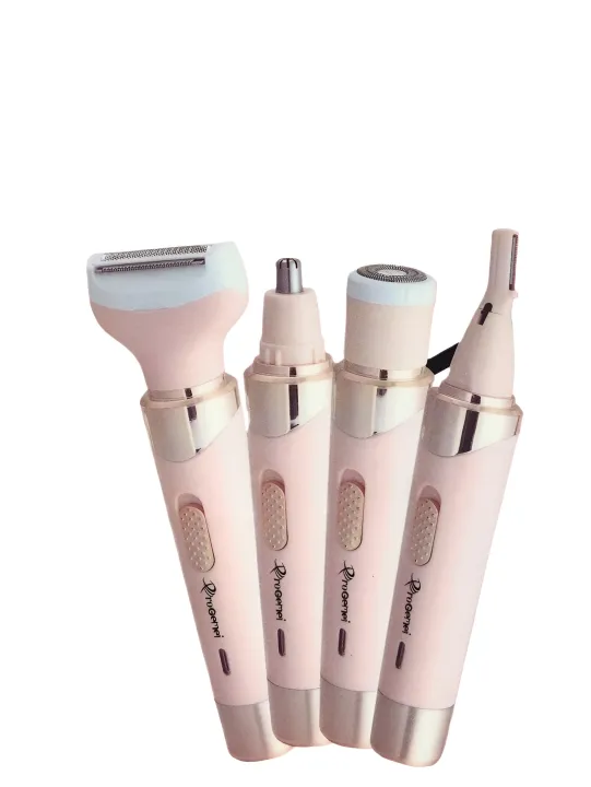 4-in-1%20Geemy%20Rechargeable%20Nose%20and%20Hair%20Trimmer%20Kit%20for%20Women%20-%20Waterproof%20and%20Hypoallergenic%20-%20Image%203