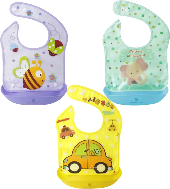 Waterproof%20Baby%20Bibs%20with%20Cute%20Cartoon%20Prints%20%7C%20Adjustable,%20Soft,%20and%20Burp%20Scarf%20%7C%20Newborn%20Feeding%20Essentials%20-%20Image%207