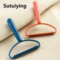 Sutuiying transparent bag Portable Lint Remover Pet Hair Remover Brush Lint Roller Sofa Clothes Cleaning Lint Brush Fuzz Fabric Shaver Brush Tool. 