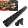 1pcs Black Fish Net Cage Fishnet Finless Eel Loach Trap Fishing Pot Durable Plastic Container Mud cage. 