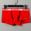 New Elephant Nose Briefs Cotton Mens Bulletproof Separation Boxer Shorts Mid-Waist Plus Size Separate Storage Underwear. 