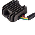 Universal 4 Wire Full Wave Motorcycle Regulator Rectifier for 12V DC Bike Quad. 