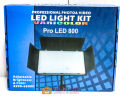 Professional Photo & Video Led Light Kit Vari-colour Pro Led 800. 
