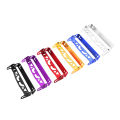 1PC Car License Plate Frame Universal Aluminum Power Racing Styling Rotating Number License Plate Frames Tag Holder Adjustable YULING. 