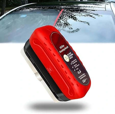 Car Windshield Cleaner || Oil Film and Stain Cleaner Brush || Windshield Renovation & Oil Film Removal Brush