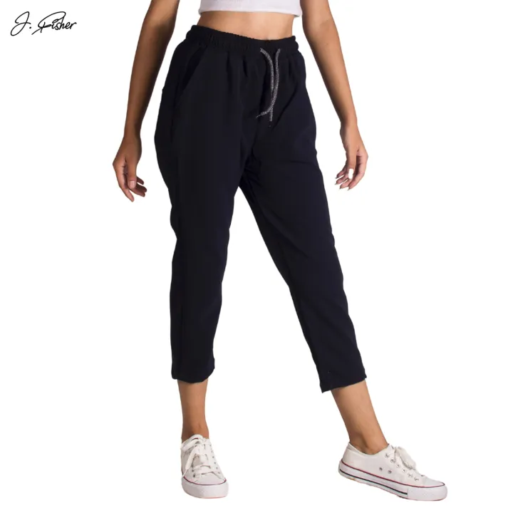 J.Fisher%20Women's%203/4%20Quarter%20Pant%20with%20Elastic%20Waist,%20Stretchable,%20Hand/Machine%20Washable%20-%20Image%203