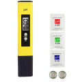 PH Meter Tester Digital PH Meter 0.01 PH Water Quality Test Digital Tester for Kitchen, Aquarium, Pool, Laboratory. 