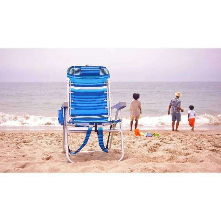 Homevative%20Backpack%20Fold-Up%20Beach%20Chair,%205%20Positions,%20Towel%20bar,%20Cooler,%20Storage%20Pouch,%20Cup%20Holder%20and%20Phone%20Pocket%20-%20Image%206