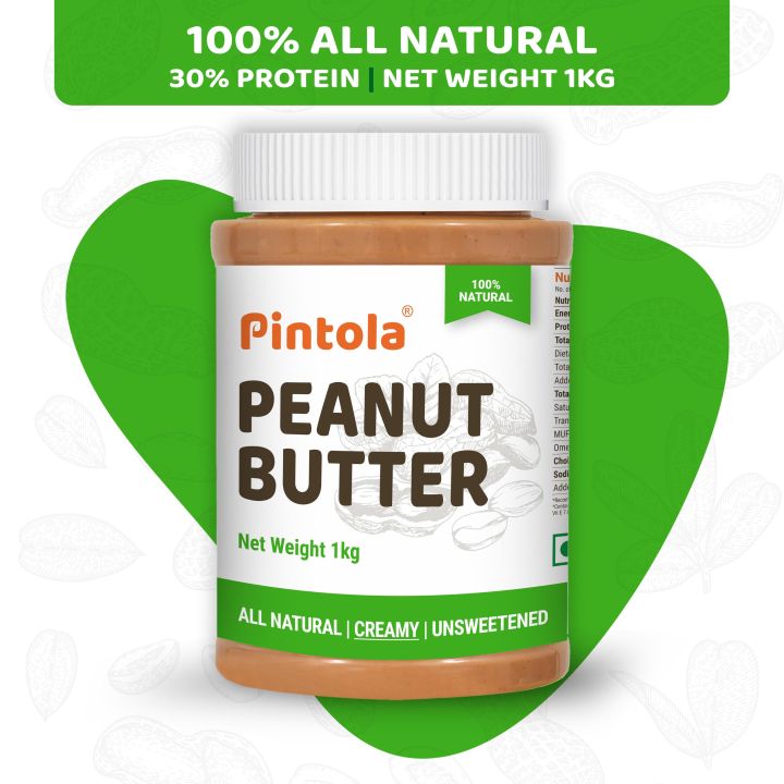 PINTOLA%20All%20Natural%20Peanut%20Butter%201kg%20(Creamy)%20-%20Image%202