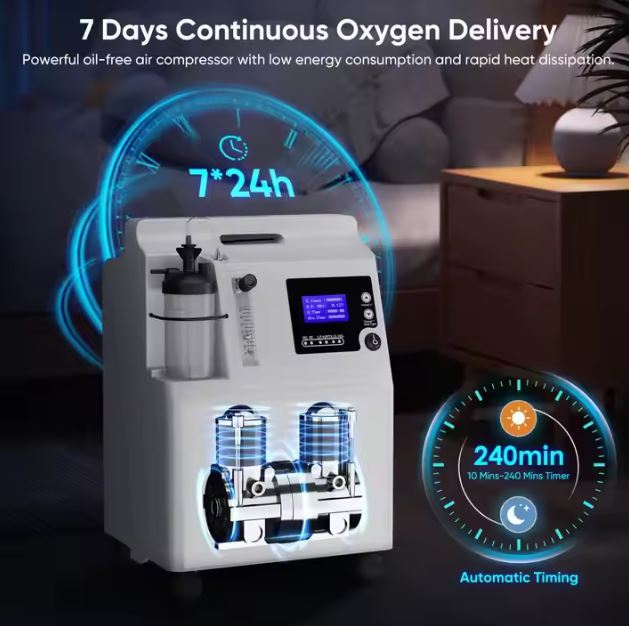 LONGFIAN%20JAY%205AW%205%20LPM%20OXYGEN%20CONCENTRATOR,%20White%20-%20Image%202