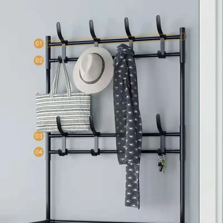 Shoe%20Rock%20Multifunctional%20Shoe%20Rack%20Organizer%20Simple%20Floor%20Coat%20Rack%20Shoe%20Hat%20Rack%204%20Layer%20-%20Image%204