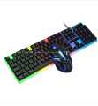 GTX350-Mechanical RGB Gaming Keyboard And Mouse Combo For PC And Laptop. 