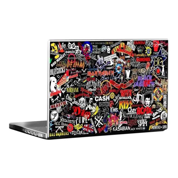 Laptop Sticker Multi-color Musica