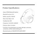 Dacom HF004 Two in One Wireless Headphone & Speaker Overear Bluetooth 5.0 Earphone Support SD card with Microphone for Android. 