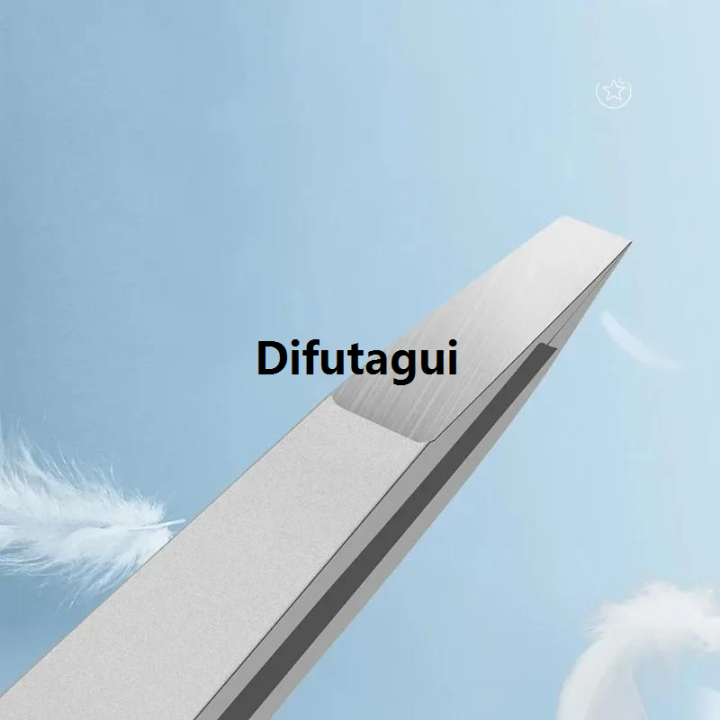 Difutagui%20Eyebrow%20Tweezer%20Eye%20Brow%20Clips%20Hair%20Removal%20Makeup%20Tools%20Eyelashes%20Luxury%20Extension%20Double%20Eyelid%20Application%20Stainless%20Steel%20-%20Image%204