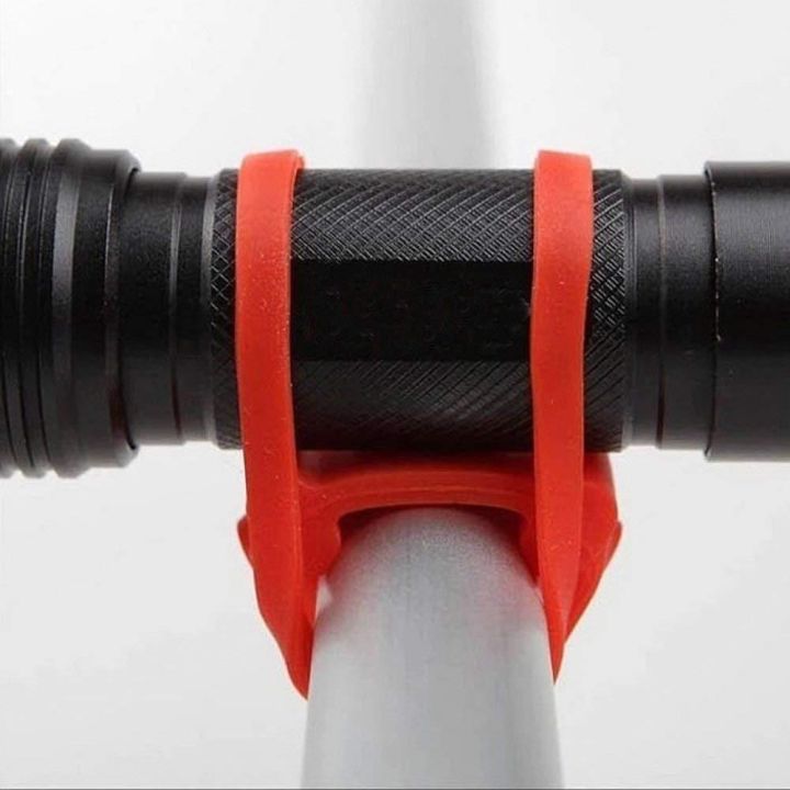 2025%20NEW%20Durable%20Factory%20Price%20Silicone%20Quality%20High%205Pcs%20Handle%20Bar%20Holder%20Mount%20Bicycle%20Torch%20Flashlight%20Elastic%20Strap%20Universal%20-%20Image%203