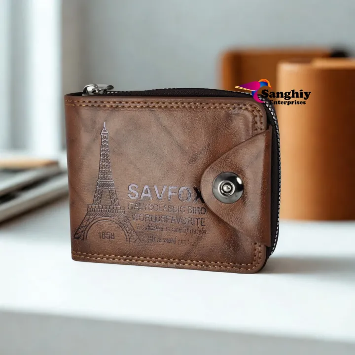 Bovis%20Collection%20Brown%20Pu%20Leather%20Wallet%20For%20Men%20-%20Image%205