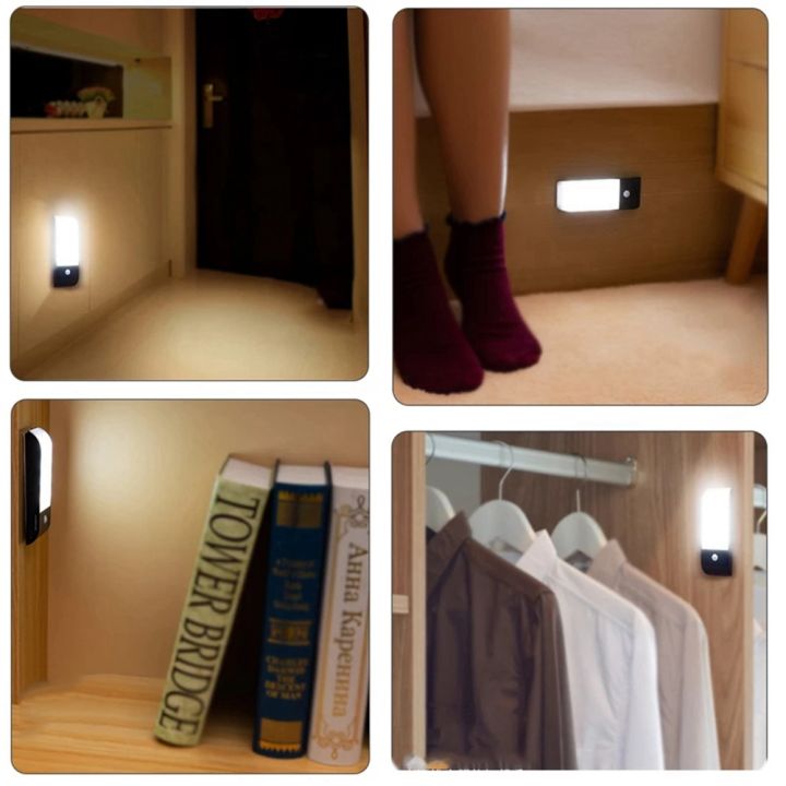 ARELENE%202Pcs%2012%20LED%20USB%20Rechargeable%20Pir%20Motion%20Induction%20Sensor%20Closet%20Night%20Light%20Lamp%20-%20Image%205