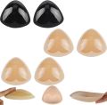 Double Padded Adhesive Triangle Women Breast Push up Pad For Bra for womens bra support. 