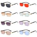 Sunglasses   Eyewear Designer Shades Rimless Sunglasses Sun Glasses. 