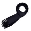 Plain Black Scarf Winter Woolen Scarf For Unisex Maflur By Bajrang. 