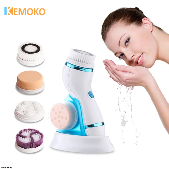 XishanSpecial Yuanbing2025 New 4 In 1 Electric Facial Cleansing Brush ...