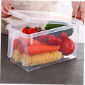 Box Refrigerator Storage Bin Stackable Refrigerator Organizer Food Storage Bins Refrigerator Cabinet Fridge Easy Install Easy to Use. 