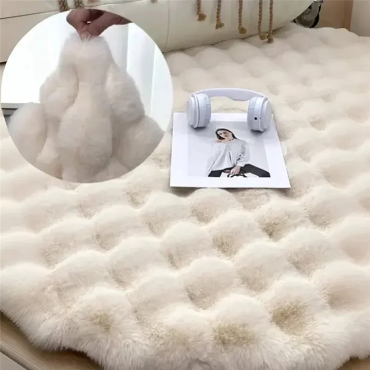 Round%20Carpets%20for%20Living%20Room%20Plush%20Floor%20Mat%20Soft%20Area%20Rugs%20Bedroom%20Bedside%20Mat%20Rug%20Room%20Decor,Pink,1X1M%20Easy%20Install%20Easy%20to%20Use%20-%20Image%205