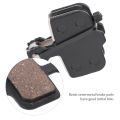 5 Pairs Durable Resin Semimetal Disc Brake Pads Black Lightweight Brake Pad Set Easy To Install 30mm Electromobile Brake Pads For Mountain Bikes,Road Bikes. 