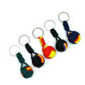 Military Parachute Woven Rope Ball Keychain Lanyard Key Ring Monkey Fist Key Chains Outdoors Survival Tool Jewelry Gener. 