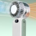Turbo LED Digital Display Portable Handheld Fan 3600mAh Battery 199 Gear Wind Speed Strong Wind Fan Mini Foldable 100 Wind Speeds Rechargeable Fan Air Cooling. 