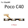 Switch Power ON OFF Button Flex Cable For XiaoMi Poco C31 C40 C50 C51 C55 F4 F5 M4 M5 M5S X4 GT X5 Pro Mute Silence Volume Key Repair Parts. 
