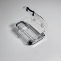 Enacolor  1 Pc Transparent Plastic Mini Suitcase Box Cute Jewelry Storage Boxes. 