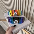 UV Sandproof Cycling Sunglasses Clear Anti Radiation Lens Outdoor Sport Goggle Popular Punk Eye Protector Windproof Glasses Road Riding Bike. 